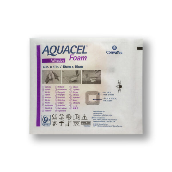 Convatec Aquacel Foam (Köpük) Yara Örtüsü - 10cm x 10cm - 10'lu Kutu